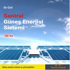 On Grid 100 Kw Güneş Enerji Santrali